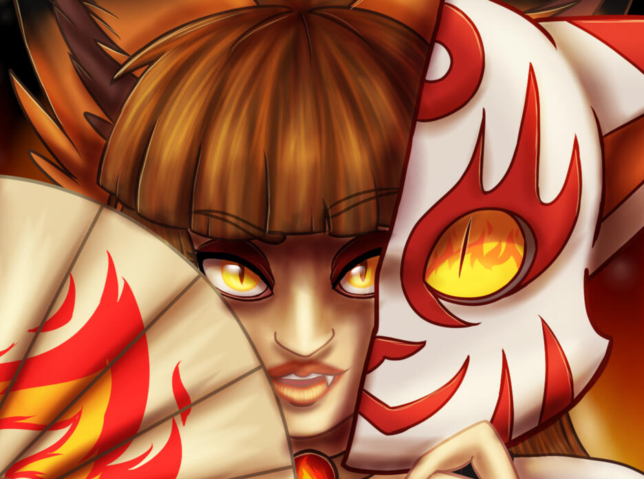 Painted Headshot Painted Headshot